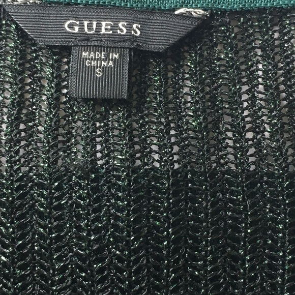Hunter Green & Black Mesh Guess Outfit - Picture 6 of 6